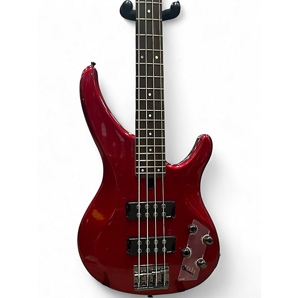 Used Yamaha TRBX304 Candy Apple Red Metallic Electric Bass Guitar