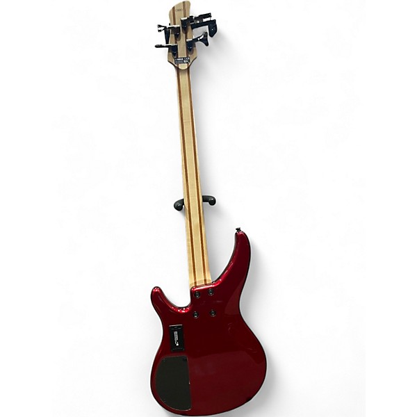 Used Yamaha TRBX304 Candy Apple Red Metallic Electric Bass Guitar