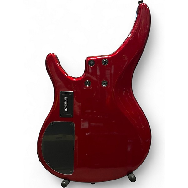Used Yamaha TRBX304 Candy Apple Red Metallic Electric Bass Guitar