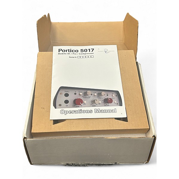 Used Rupert Neve Designs Portico 5017 Compressor