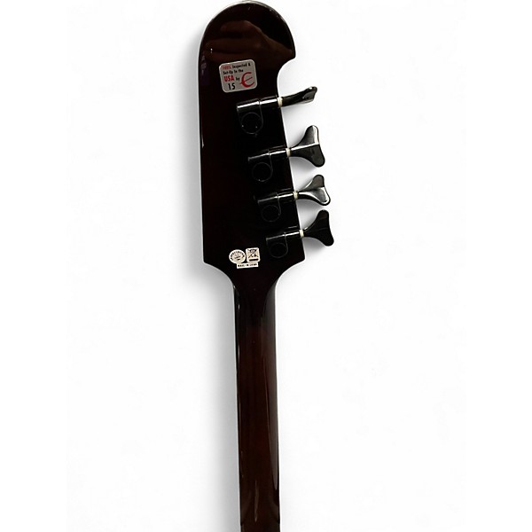 Used Epiphone Thunderbird IV Sunburst Electric Bass Guitar