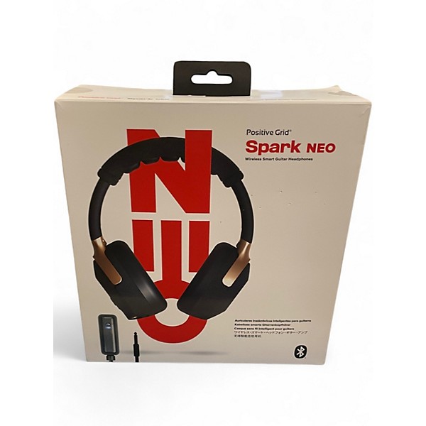 Used Positive Grid Spark Neo Wireless Headphones Battery Powered Amp