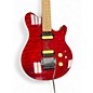 Used Sterling by Music Man SUB SERIES AXIS TRANSPARENT RED Solid Body Electric Guitar