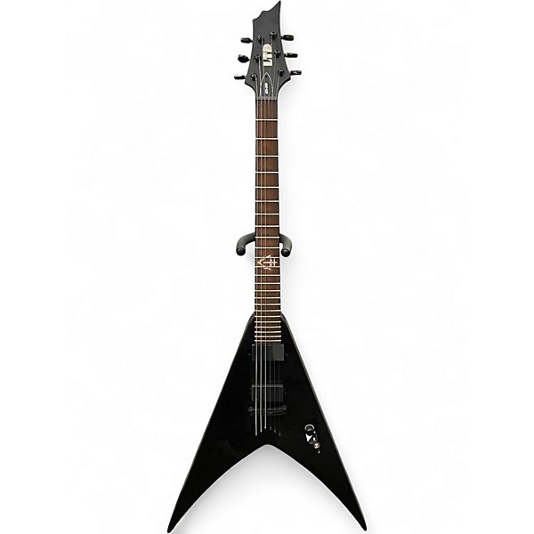 Used ESP LTD HEX-200 Satin Black Solid Body Electric Guitar