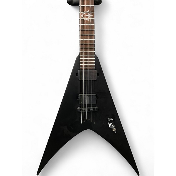 Used ESP LTD HEX-200 Satin Black Solid Body Electric Guitar