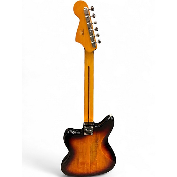 Used Squier classic vibe 70s jaguar sunburst Solid Body Electric Guitar