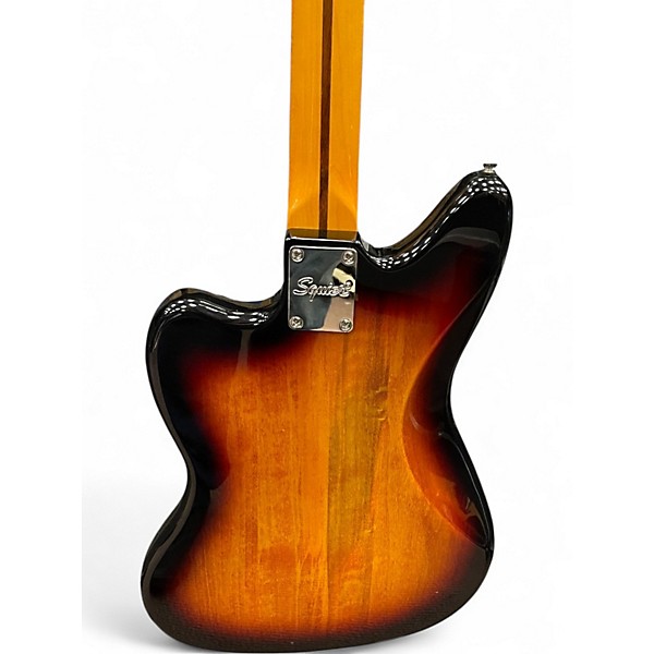 Used Squier classic vibe 70s jaguar sunburst Solid Body Electric Guitar
