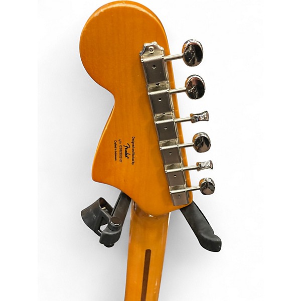 Used Squier classic vibe 70s jaguar sunburst Solid Body Electric Guitar