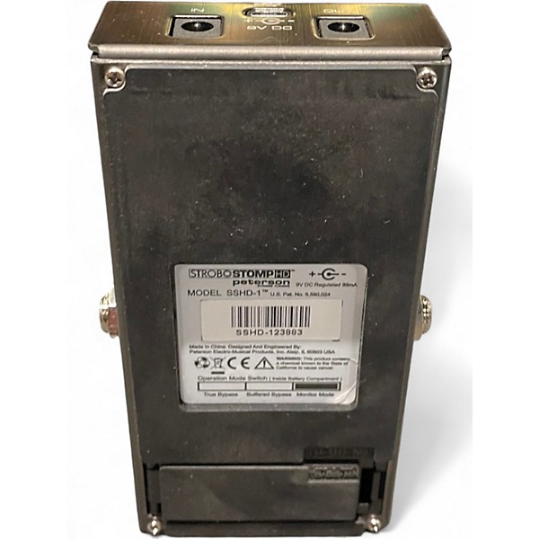 Used Peterson StroboStomp HD Tuner Pedal