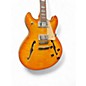 Used Harley Benton HB-35 Plus Lemon Drop Hollow Body Electric Guitar