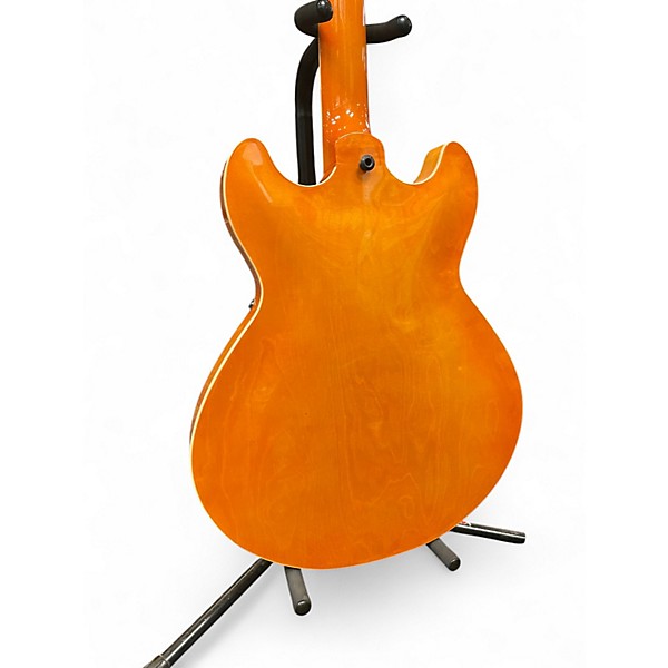 Used Harley Benton HB-35 Plus Lemon Drop Hollow Body Electric Guitar