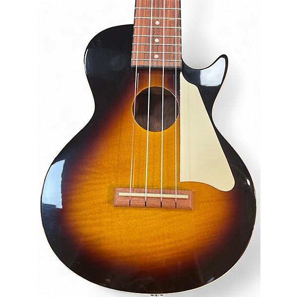 Used Epiphone Les Paul Acoustic-Electric Concert Tobacco Burst Ukulele