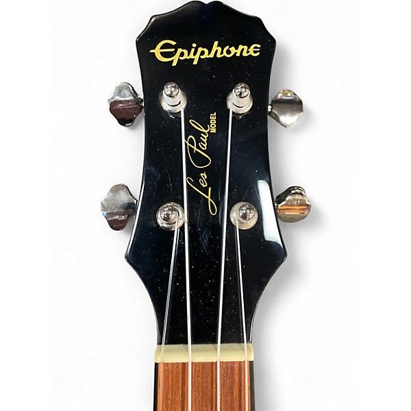 Used Epiphone Les Paul Acoustic-Electric Concert Tobacco Burst Ukulele