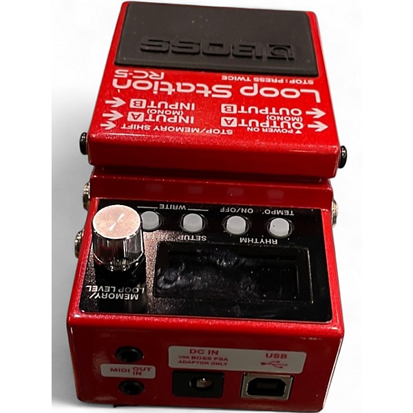 Used BOSS RC5 Loop Station Pedal