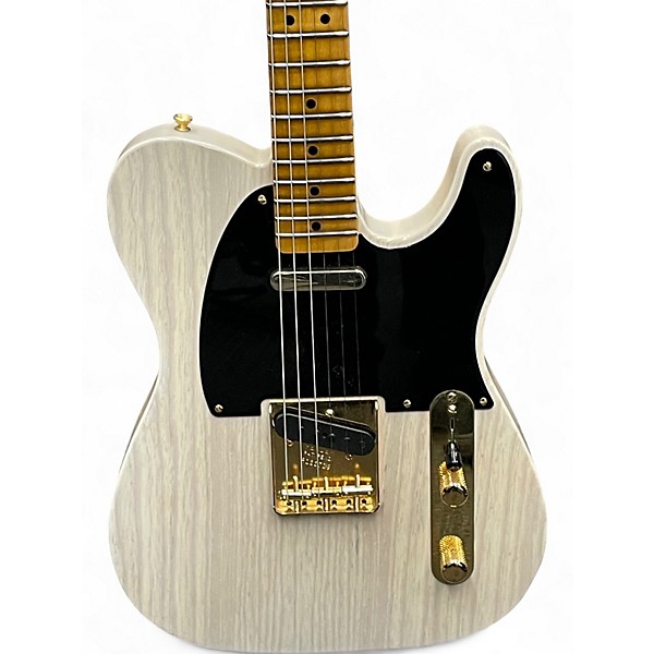 Used 2023 Fender 51 Nocaster Telecaster Dealer Select Faded White Blonde Solid Body Electric Guitar