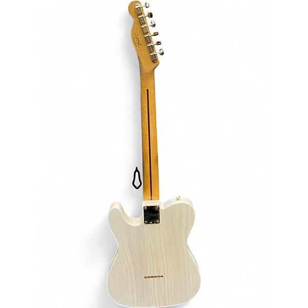 Used 2023 Fender 51 Nocaster Telecaster Dealer Select Faded White Blonde Solid Body Electric Guitar