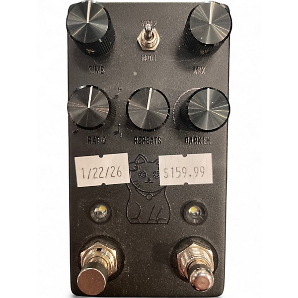 Used JHS Pedals Lucky Cat Delay Effect Pedal