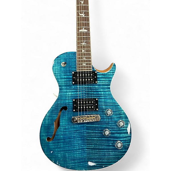 Used PRS Zach Myers Signature SE Blue Solid Body Electric Guitar