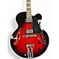 Used Ibanez AF75 Trans Red Hollow Body Electric Guitar