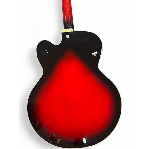 Used Ibanez AF75 Trans Red Hollow Body Electric Guitar