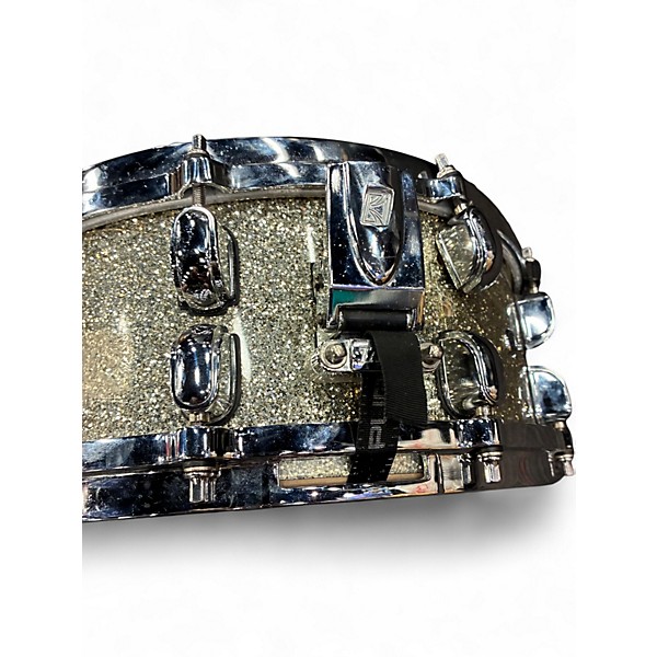 Used TAMA 14X5.5 Starclassic Snare Champagne Sparkle Drum