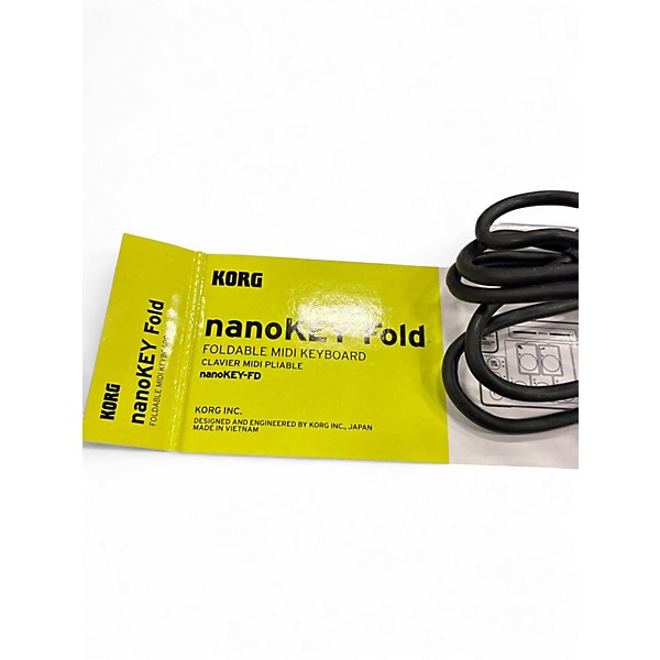 Used KORG nano key fold MIDI Controller