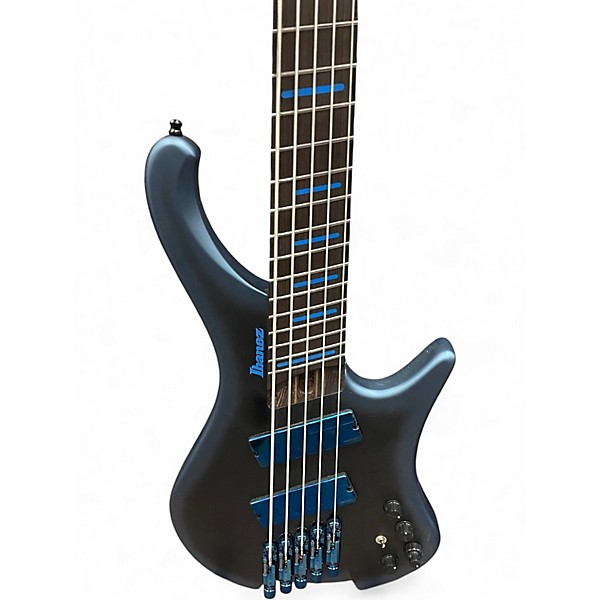 Used Ibanez EHB5MSBSP ARCTIC OCEAN MATTE Electric Bass Guitar