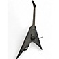 Used ESP LTD Black Metal Flying V Flat Black Solid Body Electric Guitar thumbnail