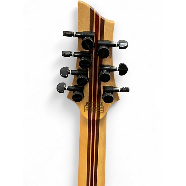 Used Schecter Guitar Research SLS ELITE 7 STRING BLACK FADE Solid Body Electric Guitar