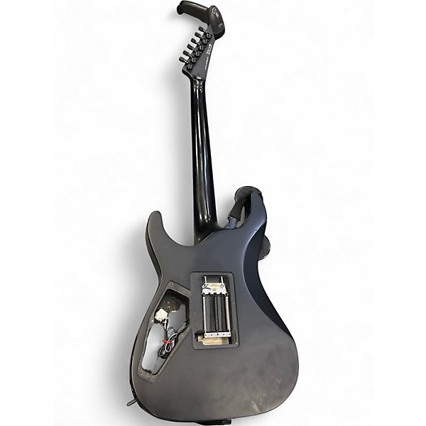 Used ESP LTD Black Metal Flat Black Solid Body Electric Guitar