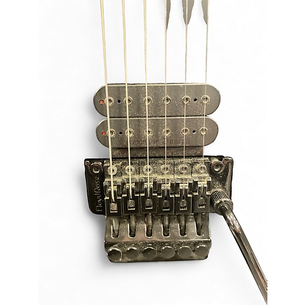 Used ESP LTD Black Metal Flat Black Solid Body Electric Guitar