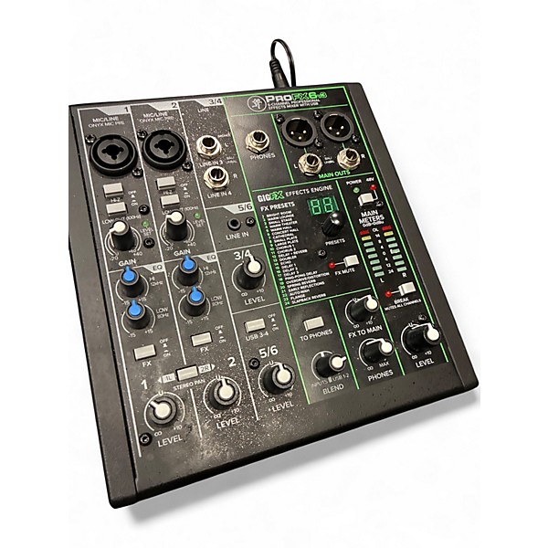 Used Mackie PROFX6 Powered Mixer