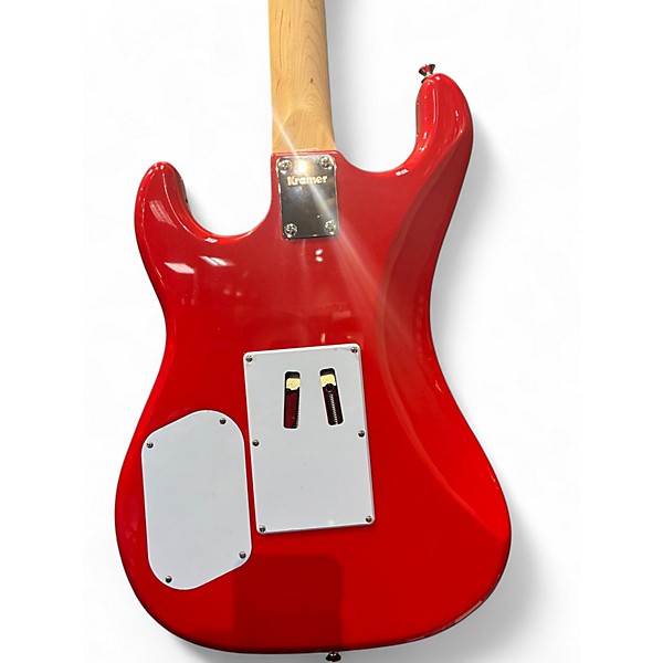 Used Kramer Pacer Classic Candy Apple Red Solid Body Electric Guitar