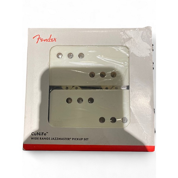 Used Fender CuNiFe Wide Range Jazzmaster Pickup Set Soapbar Electric Guitar Pickup