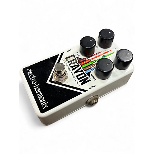 Used Electro-Harmonix Crayon Full Range Overdrive Effect Pedal