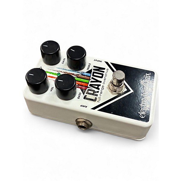 Used Electro-Harmonix Crayon Full Range Overdrive Effect Pedal