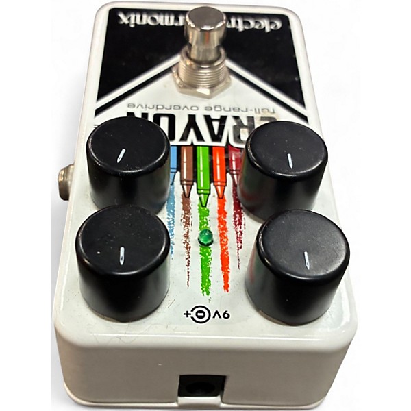 Used Electro-Harmonix Crayon Full Range Overdrive Effect Pedal
