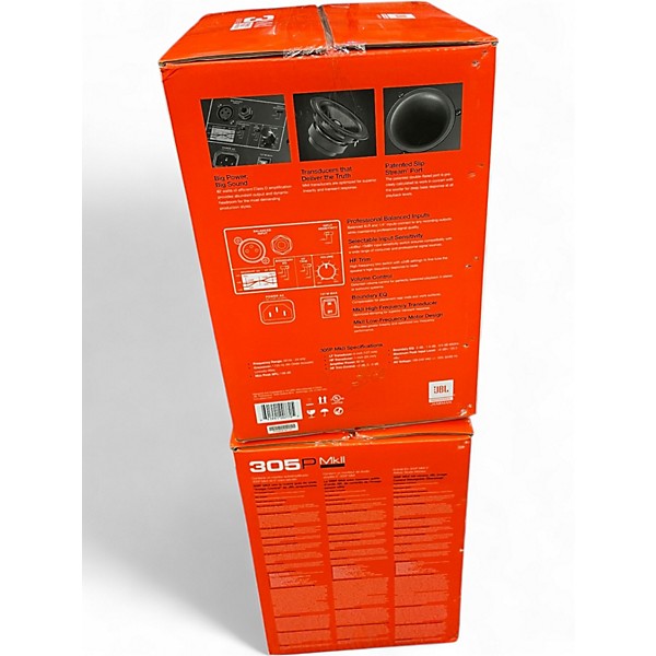 Used JBL 305P MKII PAIR Powered Monitor