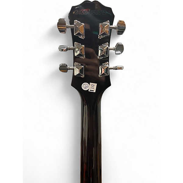 Used Epiphone Les Paul Special II Transparent Black Solid Body Electric Guitar