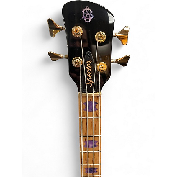 Used Spector NS4 USA 4 String Bark Infused Maple Electric Bass Guitar