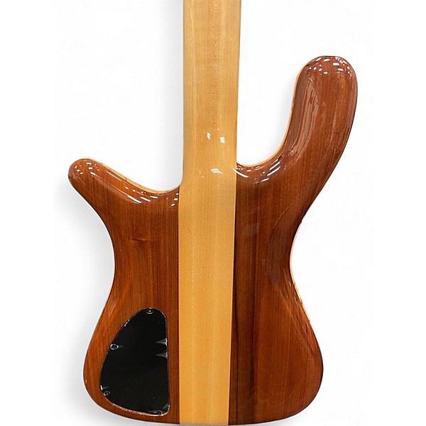 Used Spector NS4 USA 4 String Bark Infused Maple Electric Bass Guitar