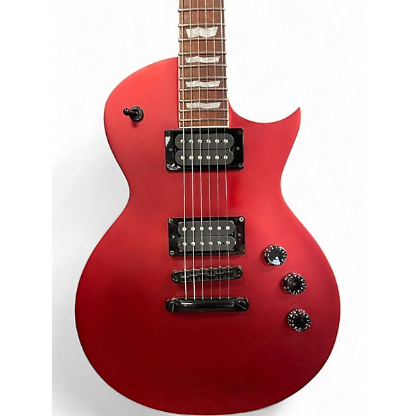 Used ESP LTD EC256 Candy Apple Red Satin Solid Body Electric Guitar