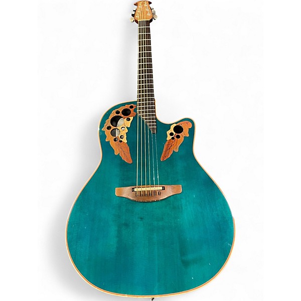 Used Ovation 2778AX-5 Standard Elite Emerald Green Acoustic Electric Guitar