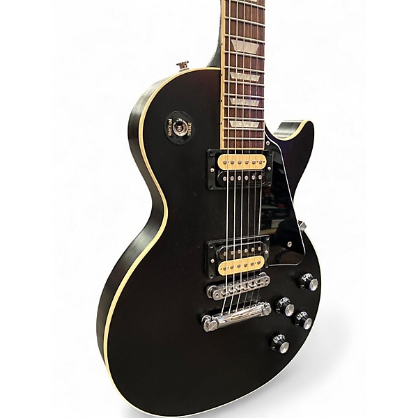 Used Gibson Les Paul Traditional Pro V Black Solid Body Electric Guitar
