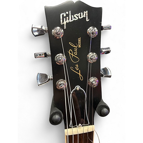 Used Gibson Les Paul Traditional Pro V Black Solid Body Electric Guitar