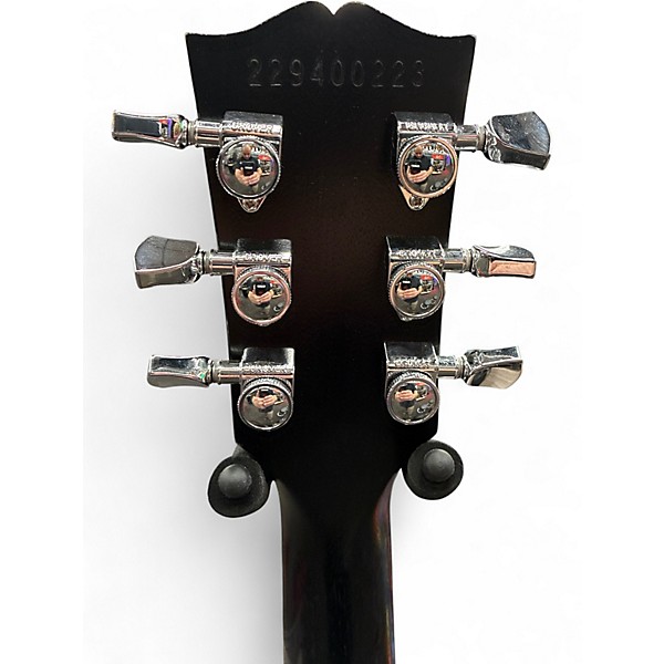 Used Gibson Les Paul Traditional Pro V Black Solid Body Electric Guitar