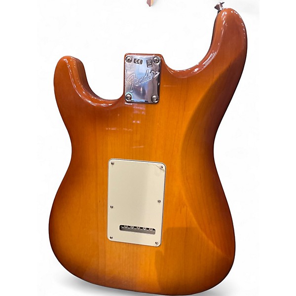 Used Fender American Performer Stratocaster SSS Honey Blonde Solid Body Electric Guitar