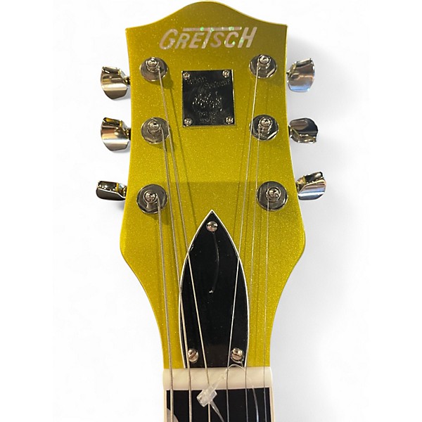 Used Gretsch Guitars G6120SH Brian Setzer Signature Hot Rod Lime Gold Hollow Body Electric Guitar