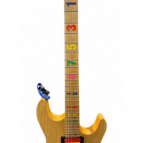 Used Kiesel Jason Becker Tribute Numbers Natural Solid Body Electric Guitar
