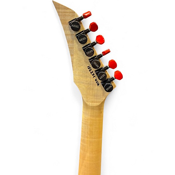 Used Kiesel Jason Becker Tribute Numbers Natural Solid Body Electric Guitar